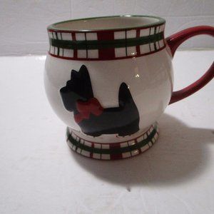 Scottie Dog Christmas mug Scottish Terrier